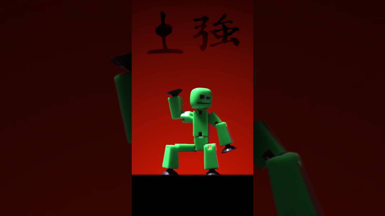 the Avatar is here! #stikbot #stopmotionanimation