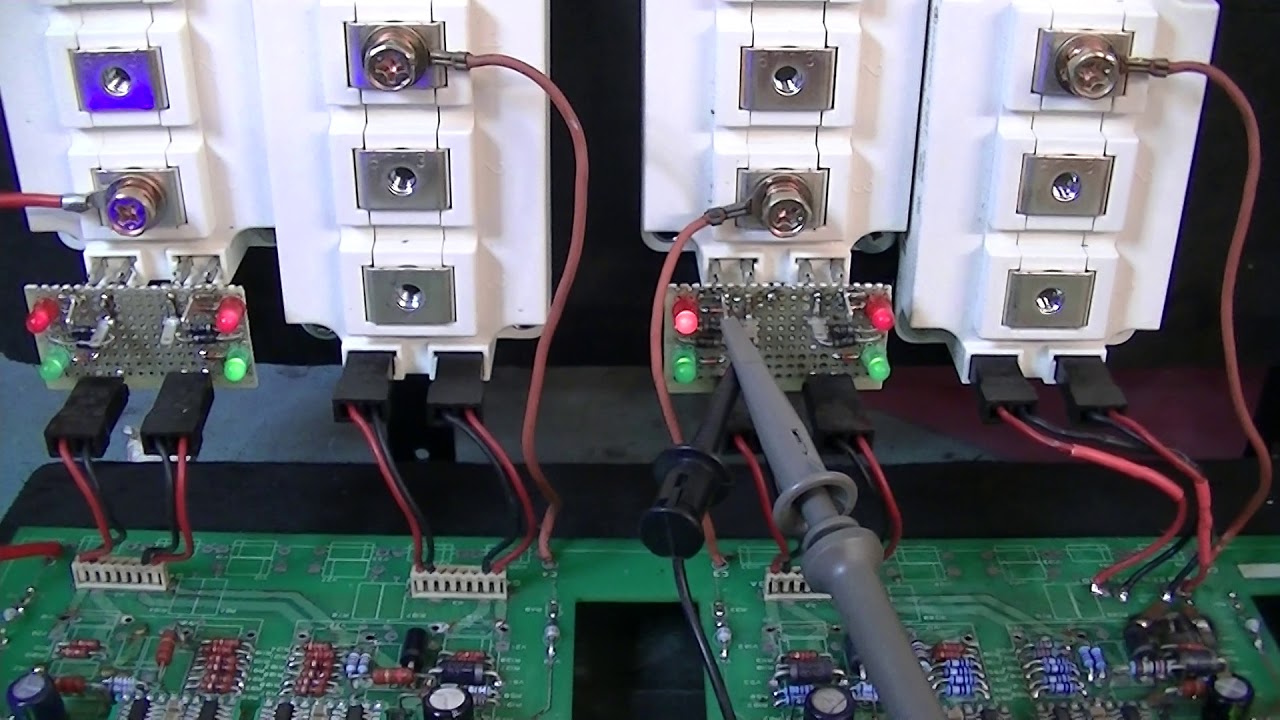 Gamesa Ingeteam PD0252 AK9320 50071 IGBT Driver board Testing & Calibration