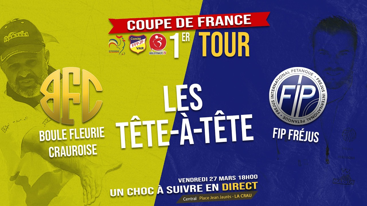 Les t&ecirc;te-&agrave;-t&ecirc;te 🔥 CHOC P&Eacute;TANQUE ! Fr&eacute;jus vs La Crau en Coupe de France