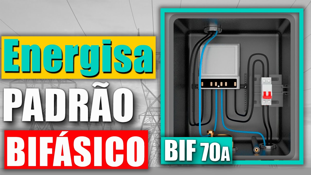 ENERGISA - PADRÃO DE ENTRADA BIFÁSICO INSTALAÇÃO E MONTAGEM COMPLETA