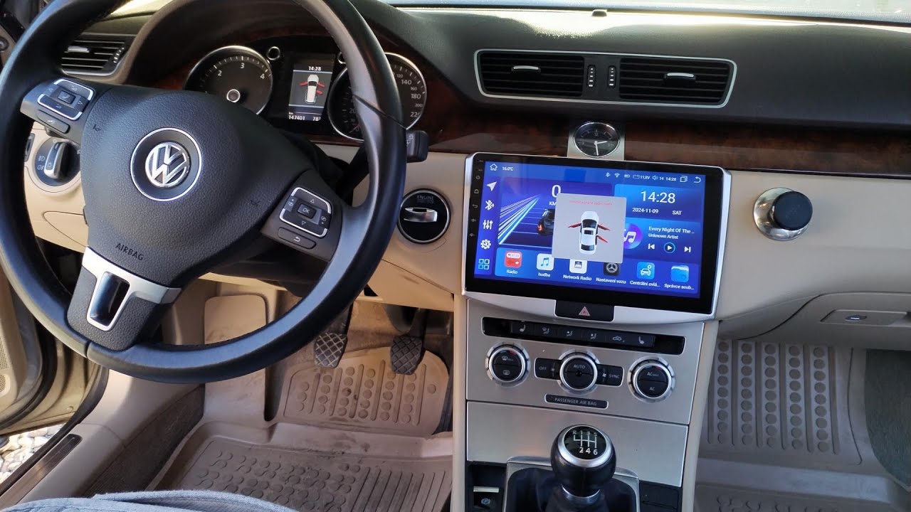 Android rádio Volkswagen Passat B6, B7, CC