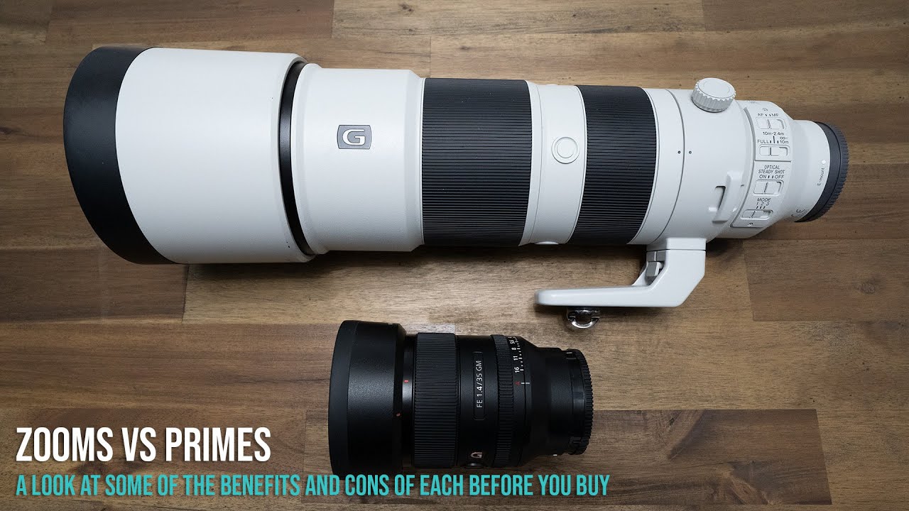 Zoom Lenses VS. Prime Lenses - Which is better for you?