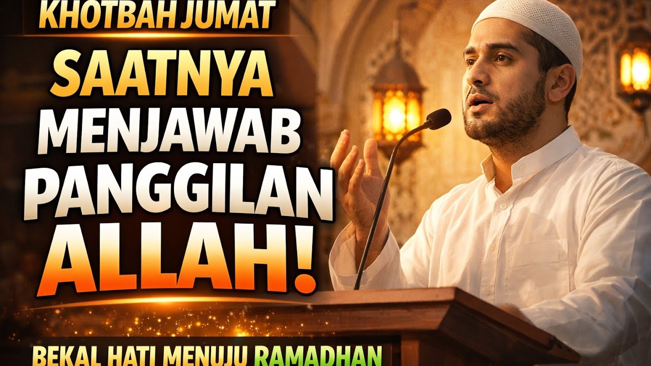 🔴LIVE KHUTBAH JUMAT 