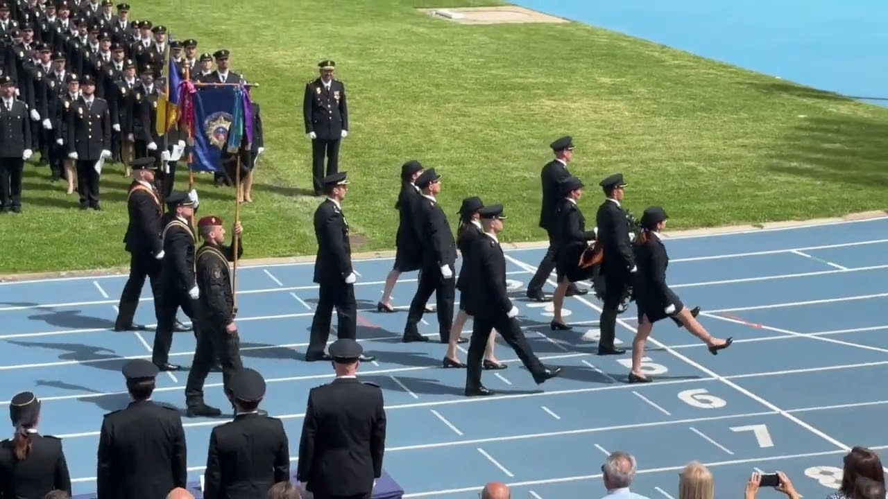 El Rey Felipe VI perdió la Jura de la XXXVIII Promoción de la Policía Nacional