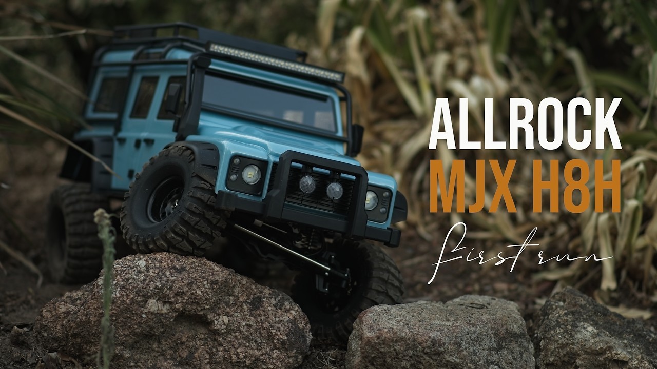 ALLROCK MJX H8H First run