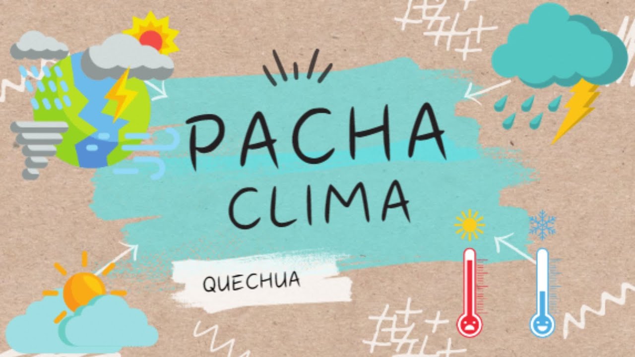 Clima en Quechua/Pacha
