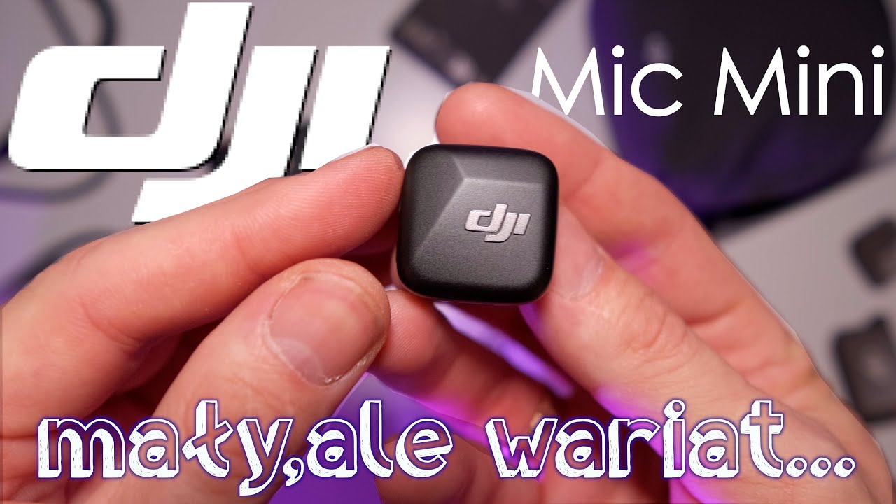 DJI MIC MINI - czy mały czyni cuda? Test z aparatem oraz z DJI Action 5  (wersja solo) #djimicmini