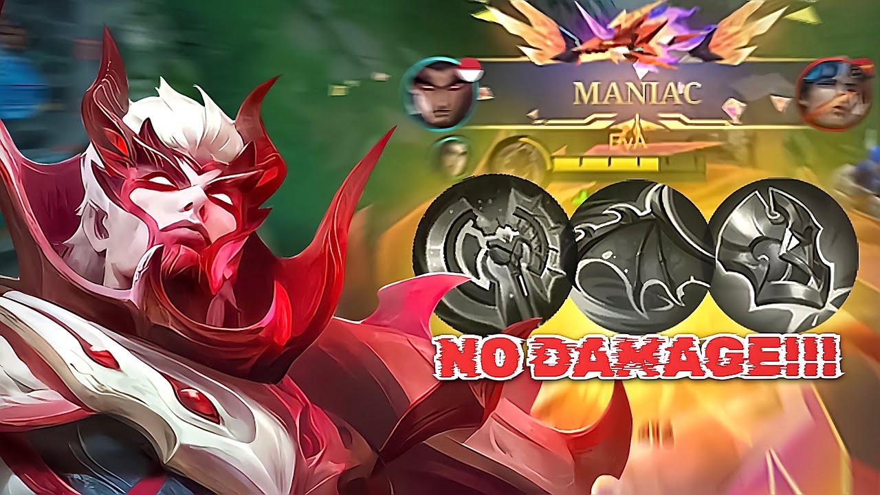 MANIAC‼️STOP PAKAI BUILD LAMA GAADA DAMAGE! PAKE BUILD INI DIJAMIN SAKIT BANGET YU ZHONG!