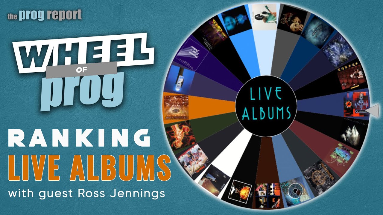 Wheel of Prog - Ranking Live Albums with guest Ross Jennings from Haken