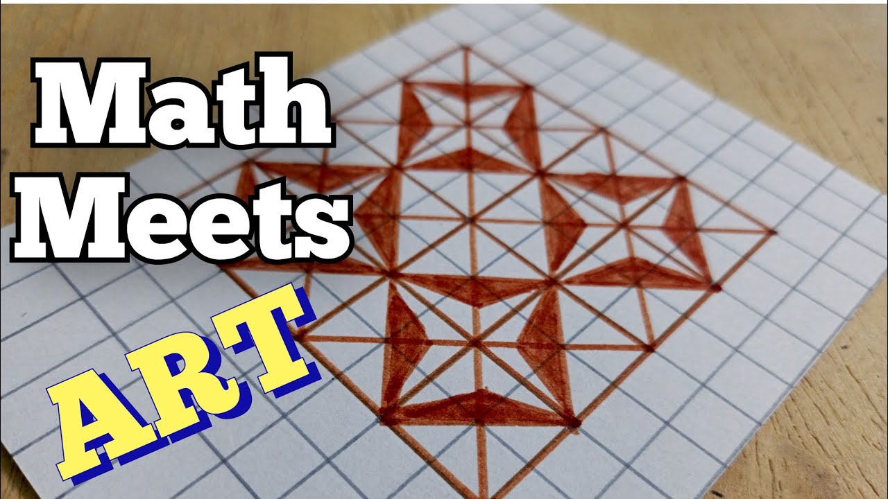 Perfect Symmetrical Geometrical Pattern | Relaxing Visuals#funwithart207 #pattern 