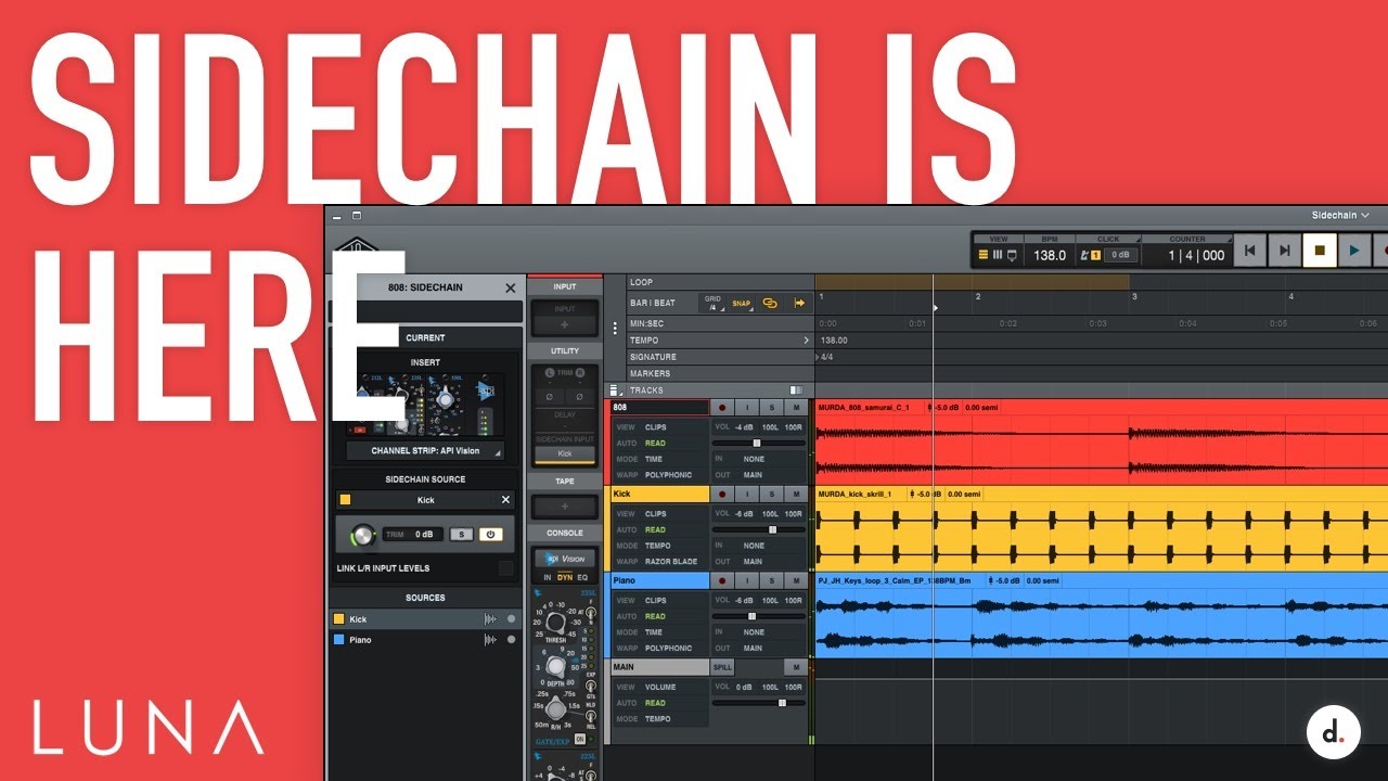How to Sidechain in Luna | Officially Supported