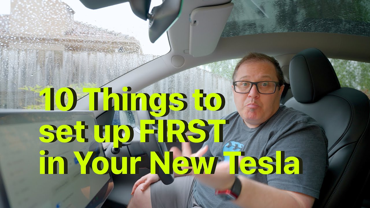 Первые 10 вещей, которые нужно установить в новой Tesla Model Y
