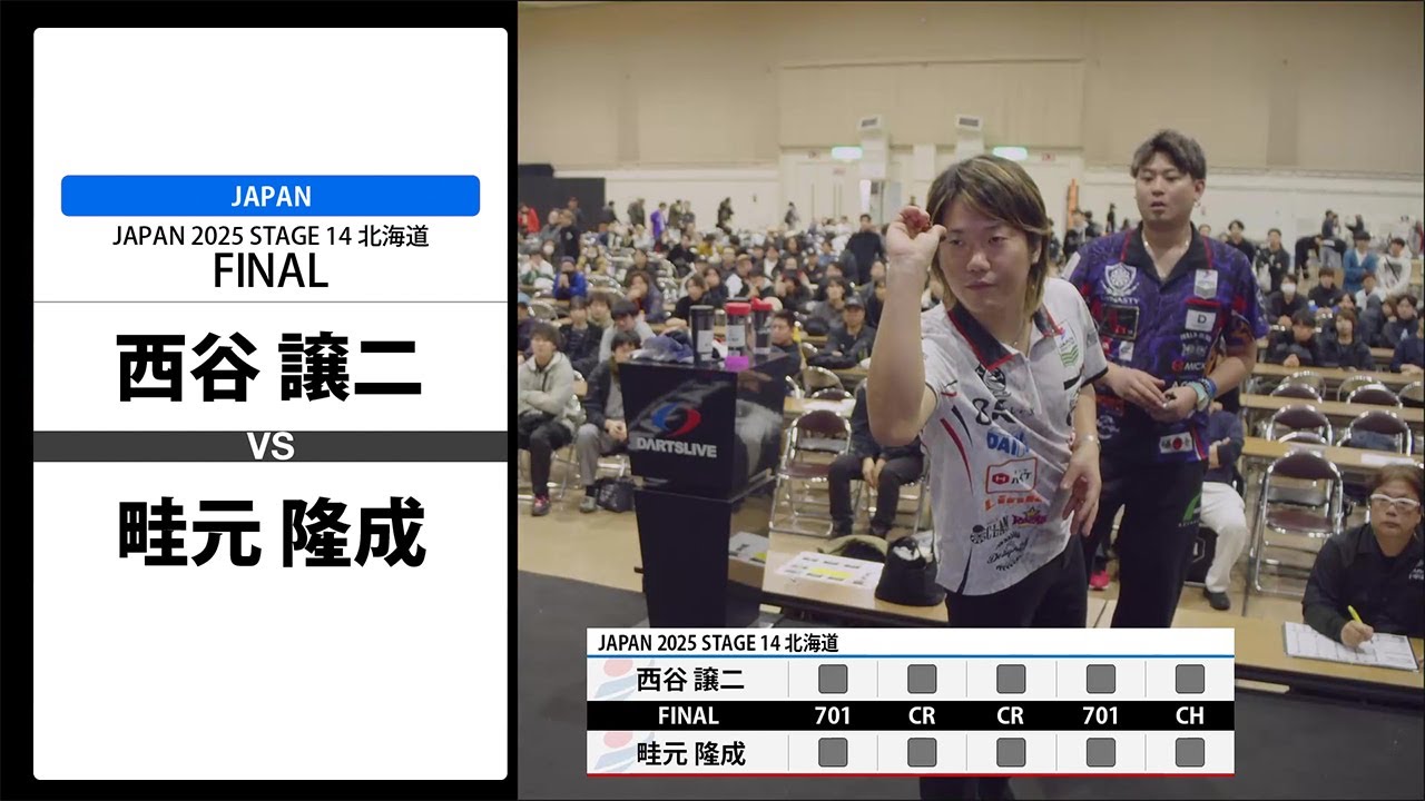 【西谷 譲二 VS 畦元 隆成】JAPAN 2025 STAGE14 北海道 FINAL