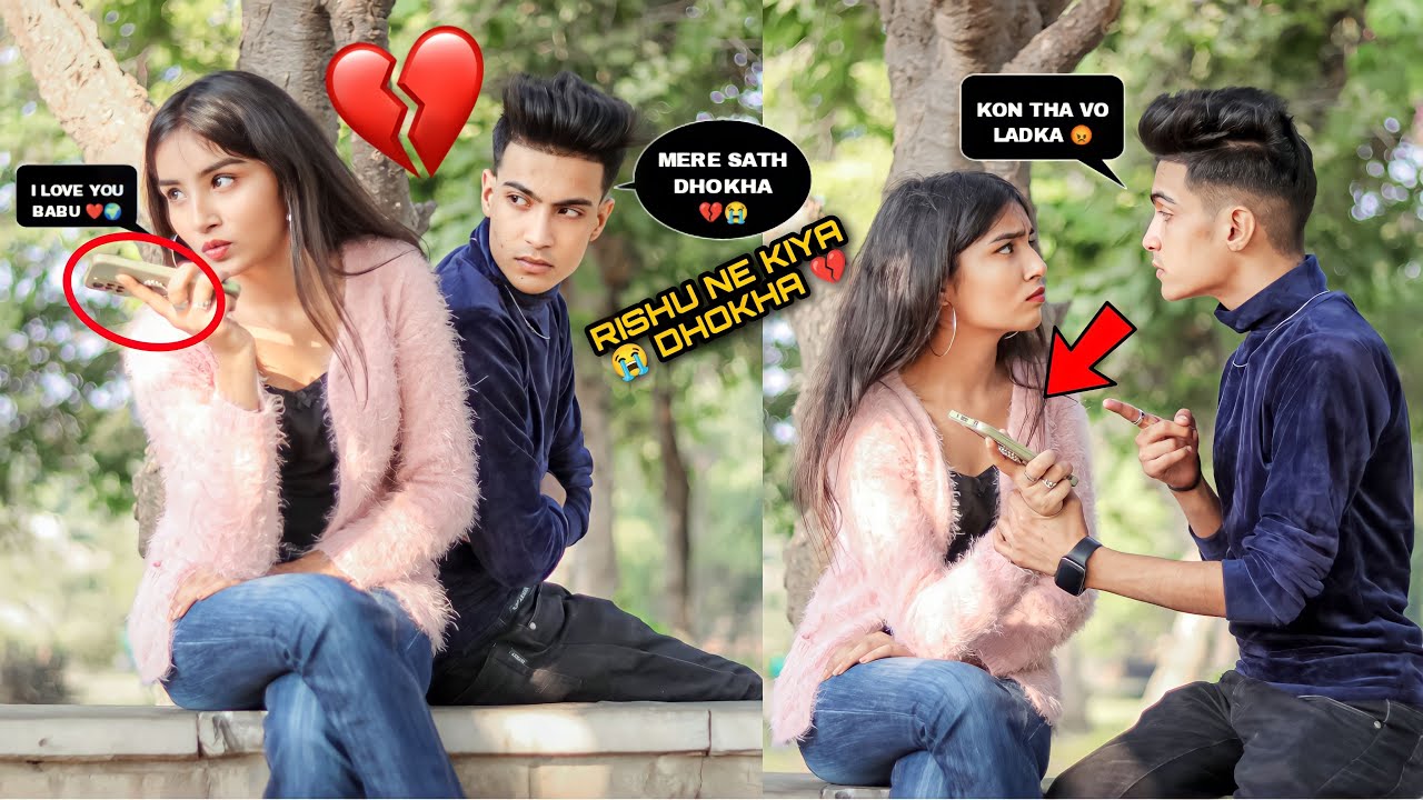 I Talk To Another Boy I have Another Boyfriend To Prank On Boyfriend | Gone Angry 😤 | Justin Romio