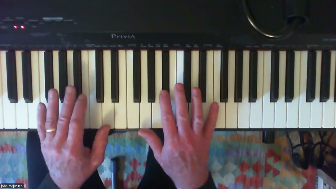 piano tutorial: how to play reggae piano: left / right hand exercises - Double Barrel