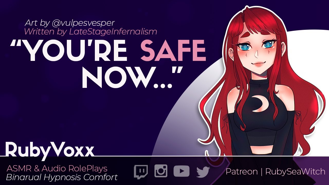 You're Safe Now |❤| comfort for nightmares | meditation | GFE | relaxing sleep aid
