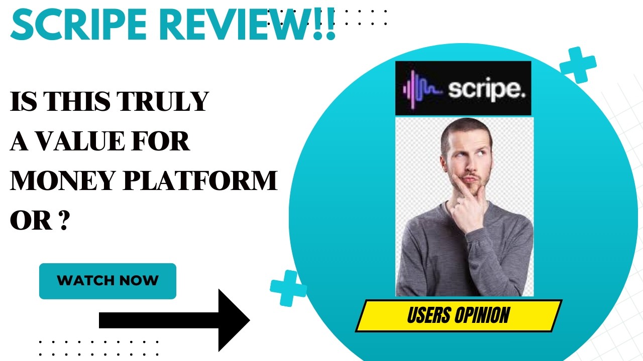 SCRIPE Review-Can I Really Recommend This To Another PERSON Or ?See(WATCH Before use