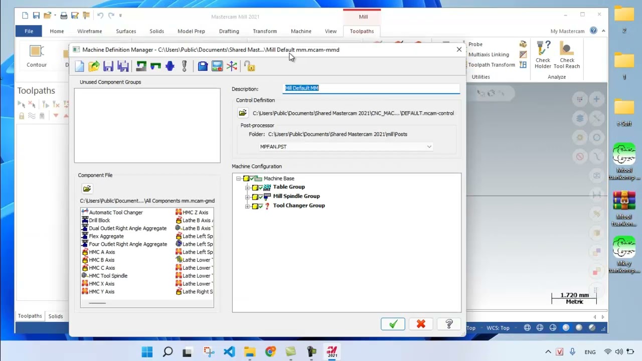 Hướng dẫn update post mastercam - Tuấn CNCVP
