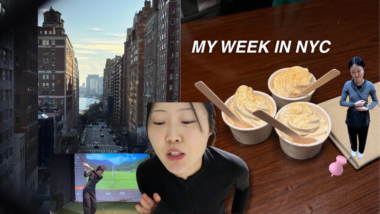 Week in my life in NYC🍎❄️ (half marathon training, snow days, dubuhaus for the 9th time)