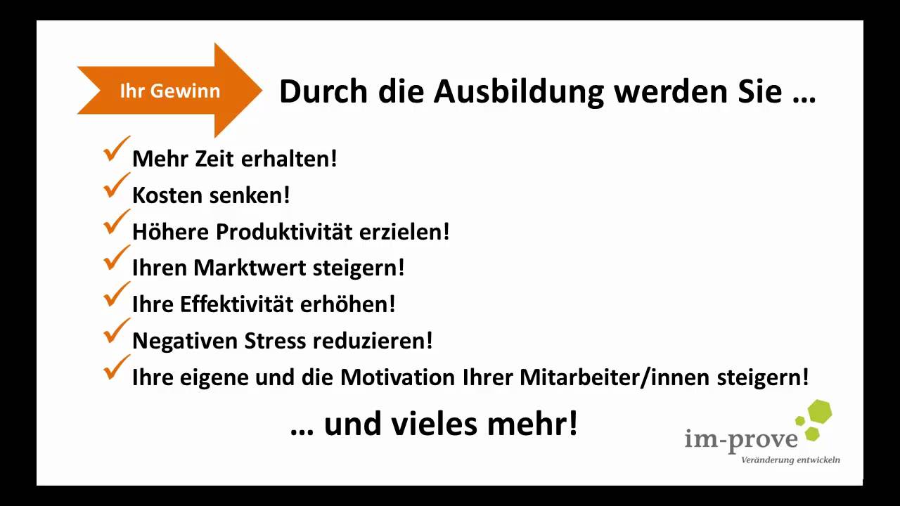 Coachingausbildung f&uuml;r Personalentwickler
