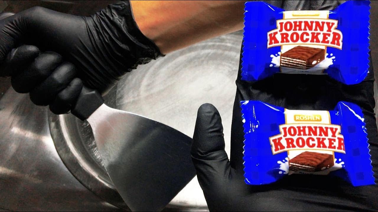 Candies JOHNNY KROCKER Ice Cream Rolls ASMR