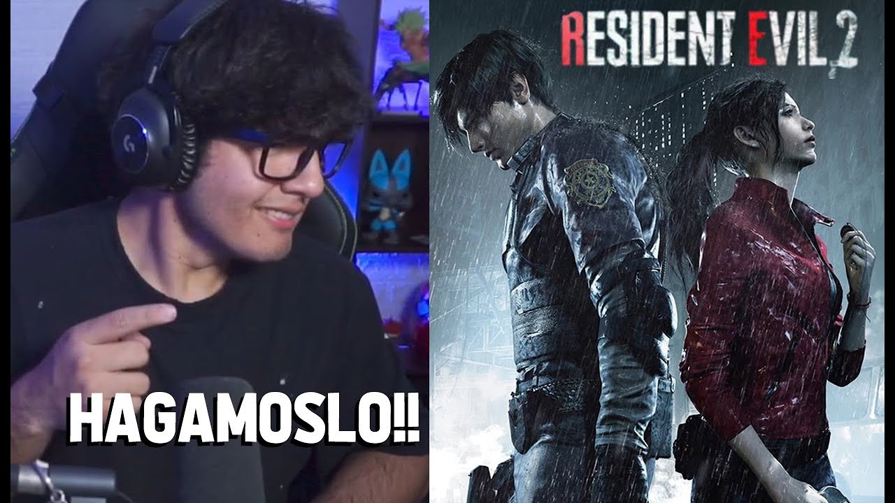LOCOCHON JUEGA RESIDENT EVIL 2 || SIDE LEON S KENNEDY - PARTE - 1