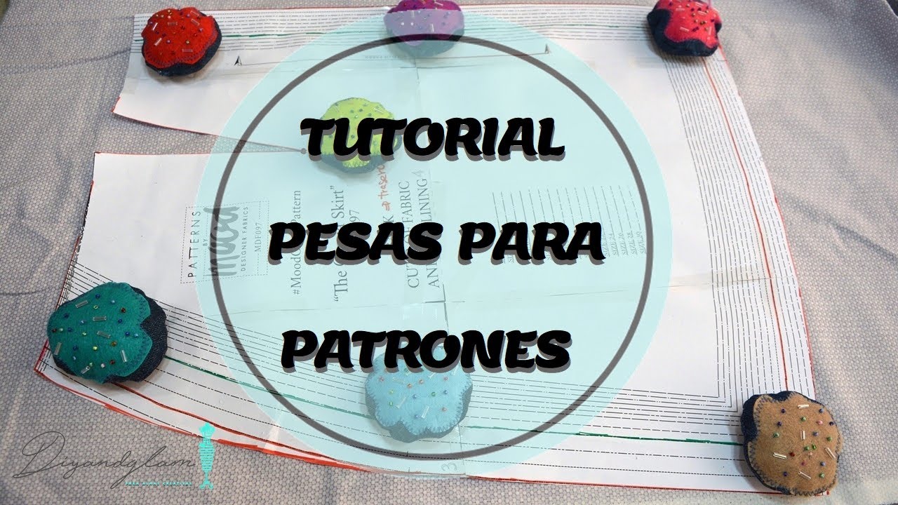 Tutorial pesas para patrones (miércoles de retal)