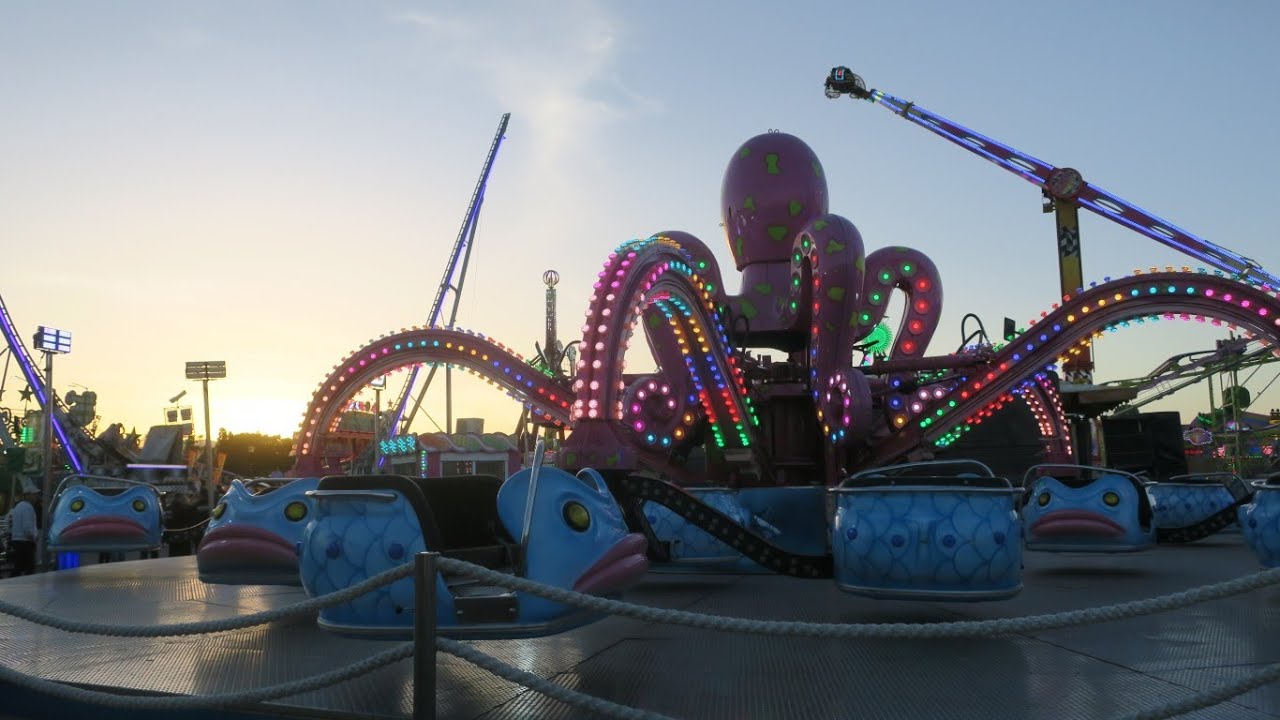 Fira Del Ram 2023 Palma de Mallorca- Rollercoasters and Rides