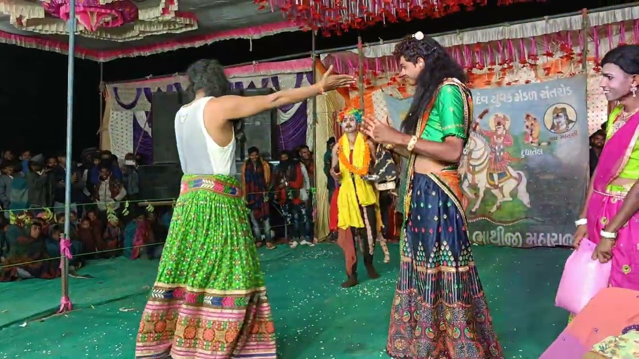 રંગો અને ટીકા ની કોમેડી.. જય ગોગા દેવ યુવક મંડળ Santroad...