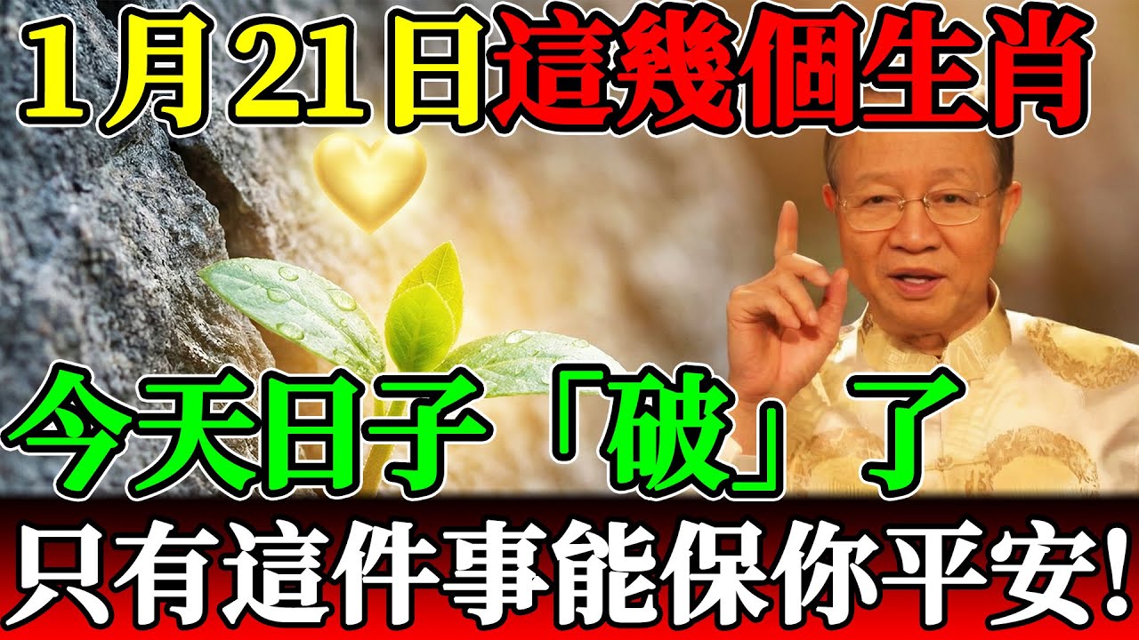 家裡有這幾個生肖注意了！曾仕強緊急提醒：今天日子「破」了，只有這件事能保你平安#曾仕強 #曾仕强 #易經 #易经 #國學智慧 #2026運勢 #2026年運程 #臘月初三 #大凶日 #煞氣