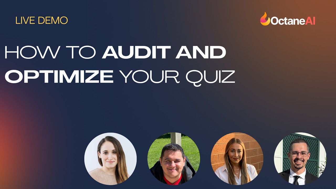 How to Audit and Optimize Your Quiz- Live Demo