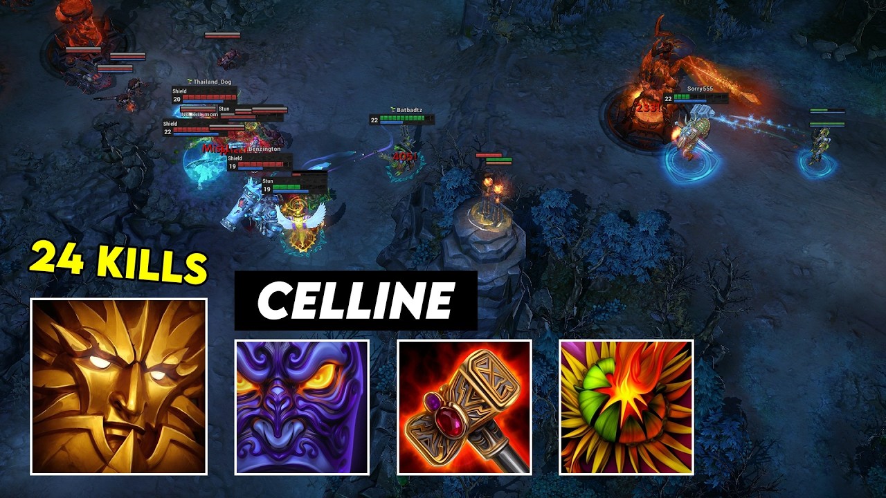 HON Reborn Solstice - Celline 24 Kills