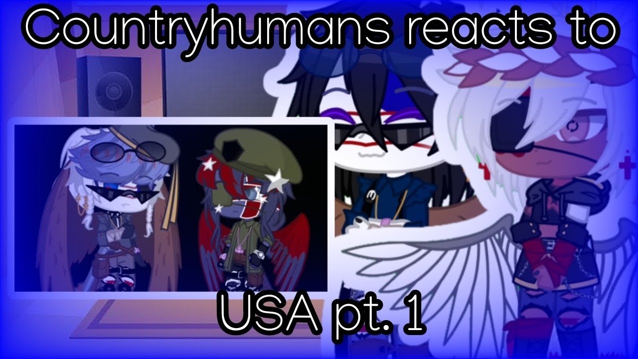 ||Countryhumans React To USA🇺🇲||My AU||Pt.1/?||GNRV||🇺🇲AmePol🇵🇱||Fluff+Angst||GN||Countryhumans||