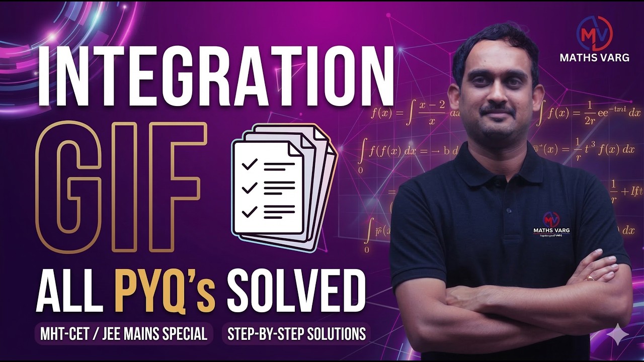 Integration of The Greatest Integer Function | All PYQs of MHTCET