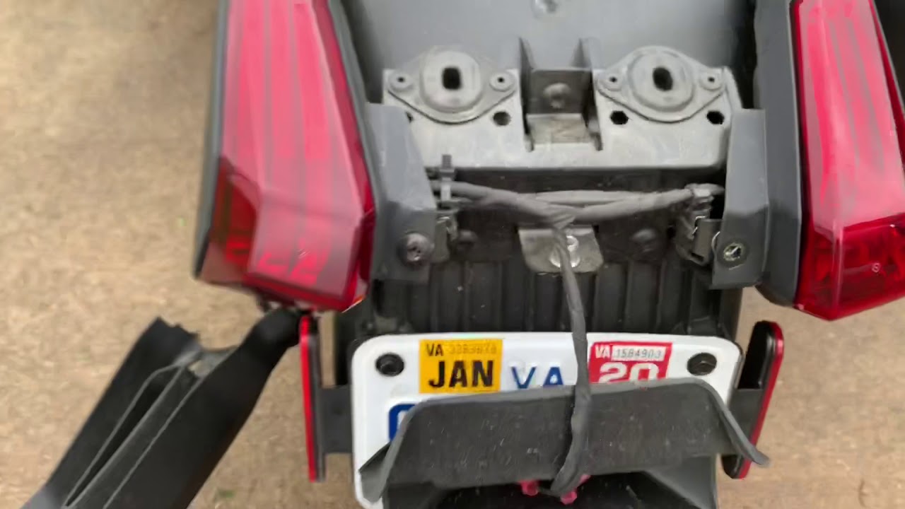 Ryker taillight removal