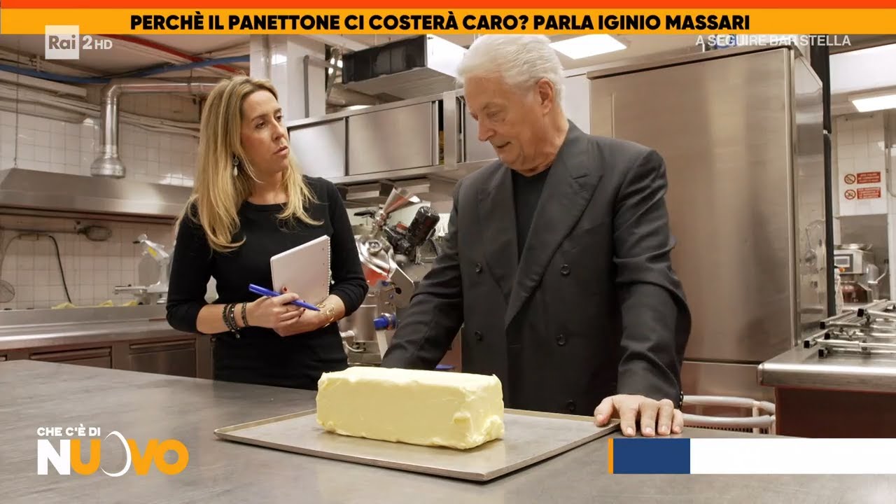 Perchè il panettone ci costerà caro? Parla Iginio Massari - Che c'è di nuovo 08/12/2022