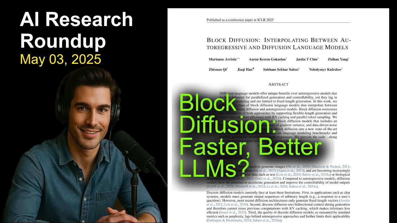 Block Diffusion: Faster, Better LLMs?