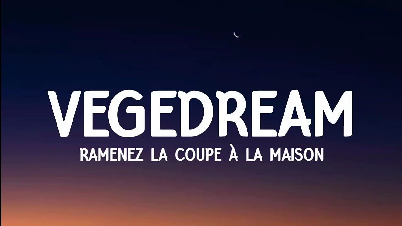 VEGEDREAM - Ramenez la coupe à la maison (lyrics)  | (Slowed & reverb)