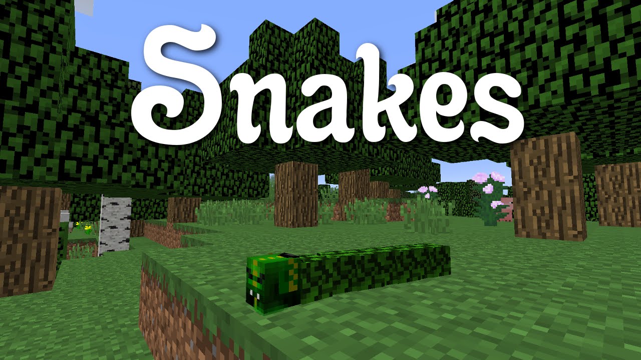 Minecraft: Snakes (Vanilla 1.8)