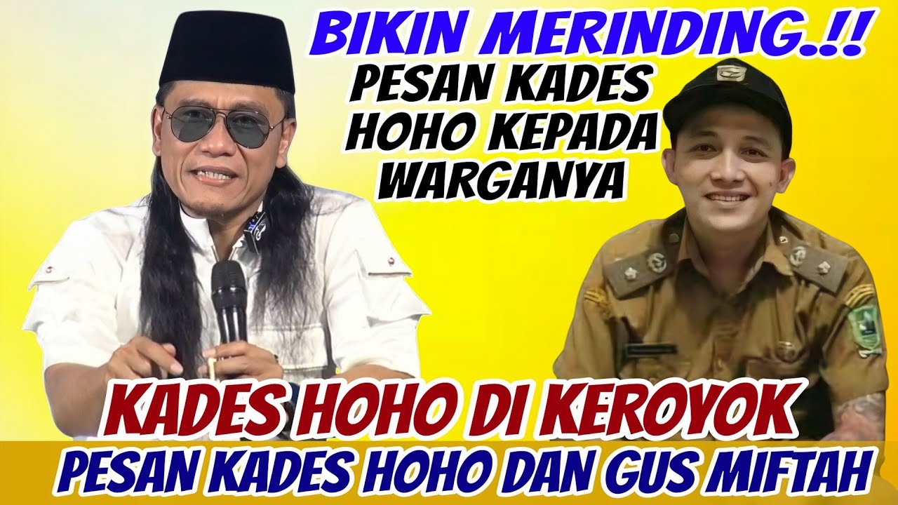 KADES HOHO DIKEROYOK LSM HARIMAU || GUS MIFTAH DAN KADES HOHO ALKAF ANGKAT BICARA