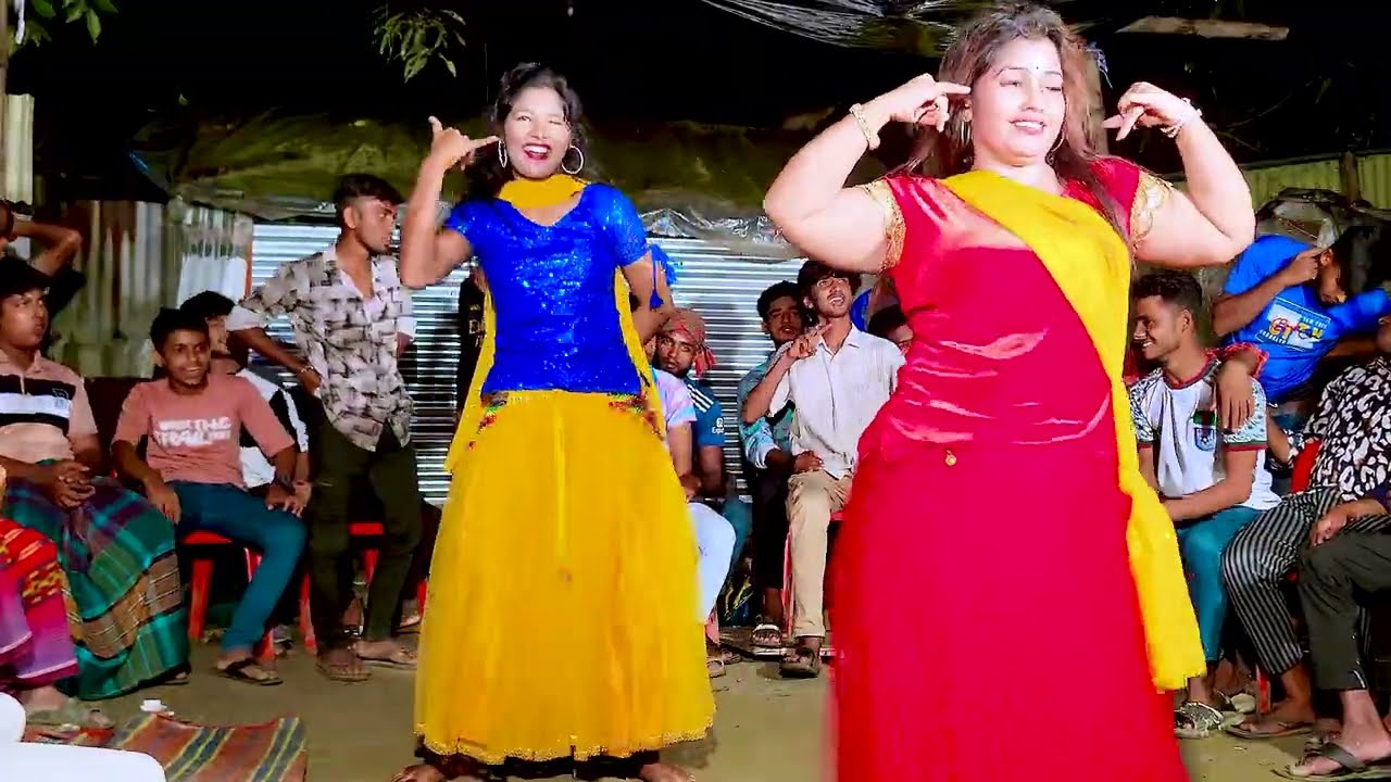 বিয়ে বাড়ির উরাধুরা নাচ | Teri Aakhya Ka Yo Kajal | Bangla New Wedding Dance | Akhi & Suborna Dance