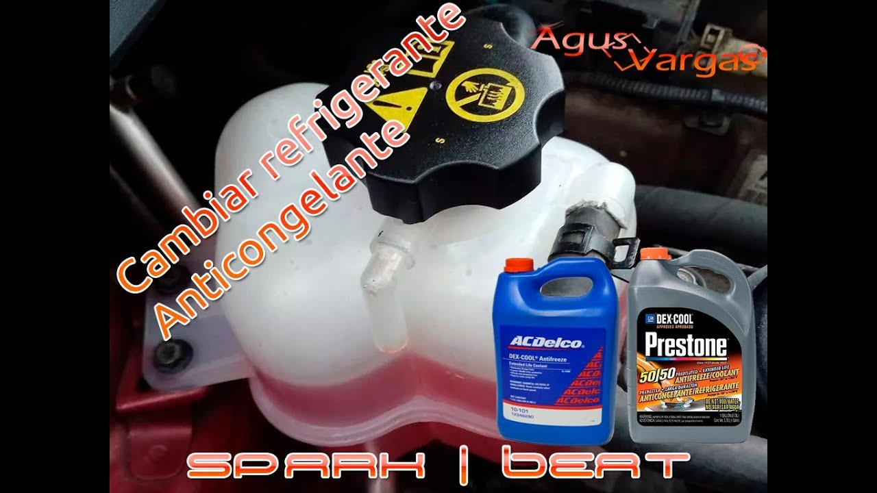 CAMBIAR EL ANTICONGELANTE/REFRIGERANTE DEL CHEVROLET SPARK/BEAT (DRENADO Y PURGA) | Agus Vargas