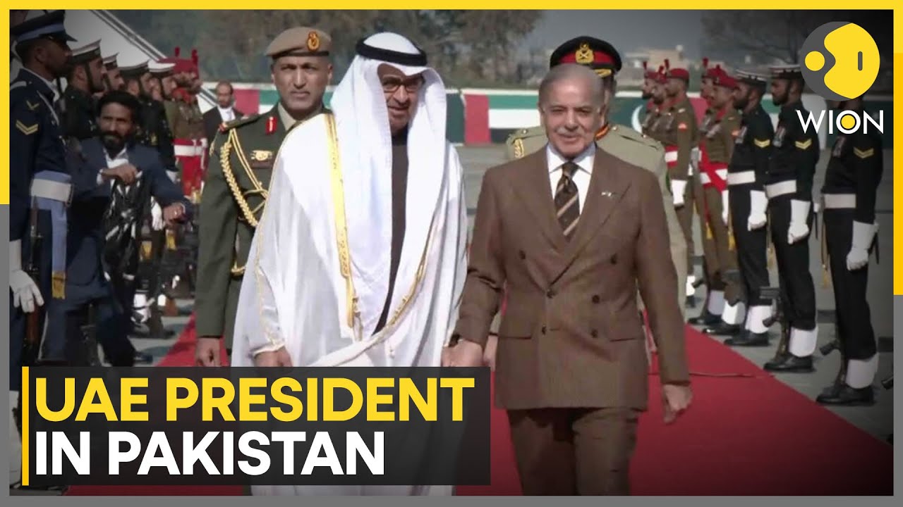 Sheikh Mohamed Bin Zayed Al Nahyan’s First Official Visit to Pakistan | WION