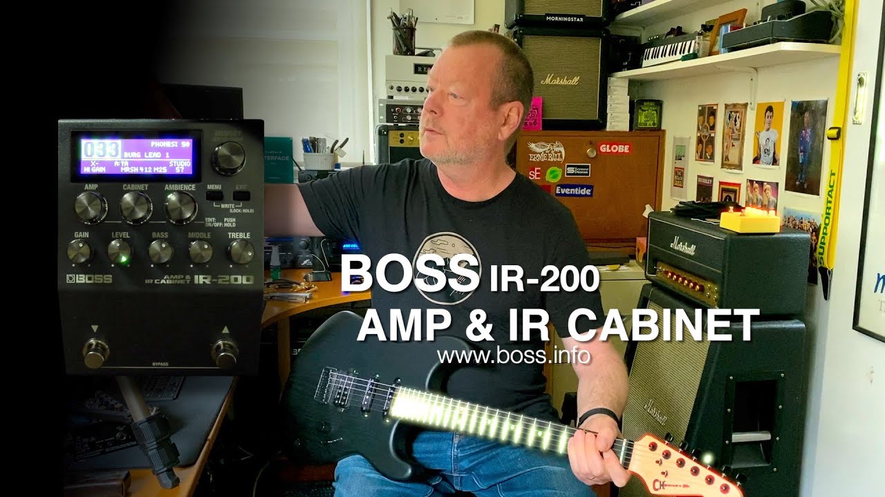 BOSS: IR-200 Amp & IR Cabinet