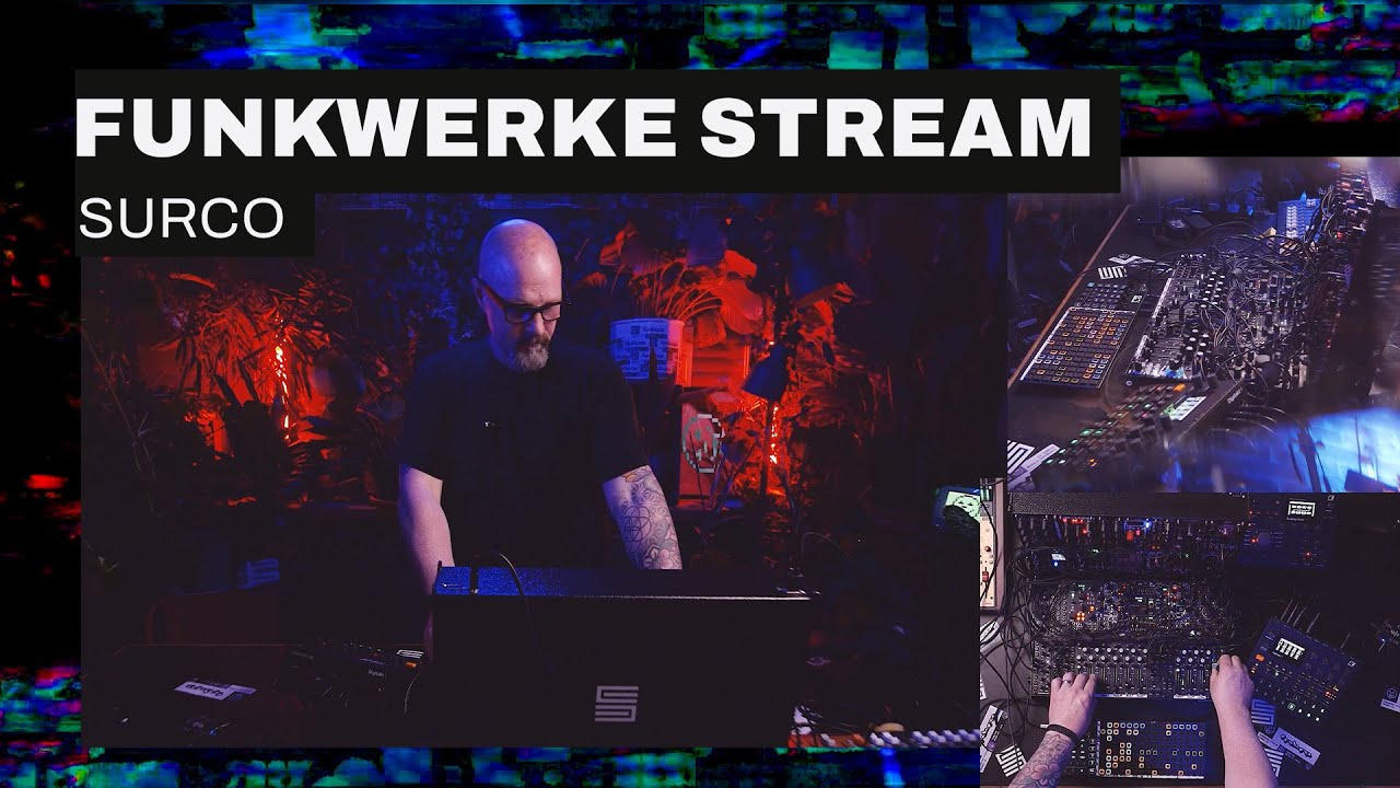 SURCO  - Funkwerke Vol. 20 - Hypnotic Techno #liveperformance #modularsynth
