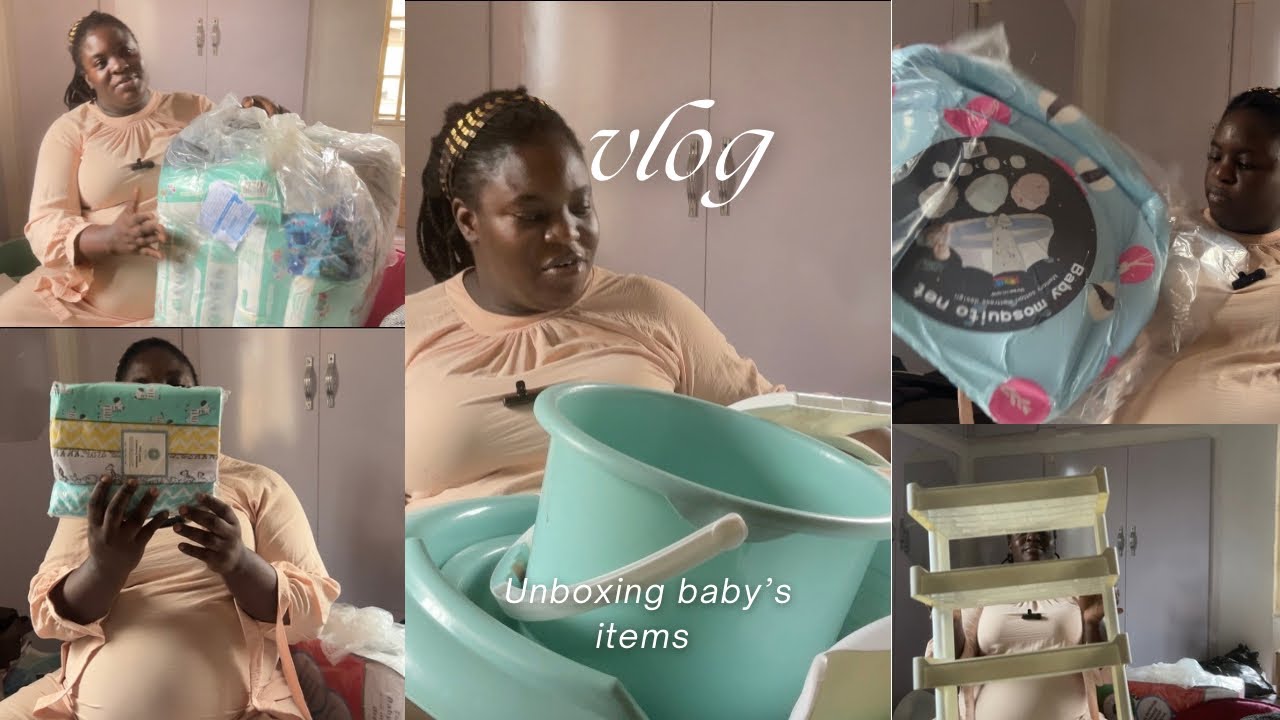 UNBOXING BABY’S ITEMS/ RECYCLING USED ITEMS FOR BABY.