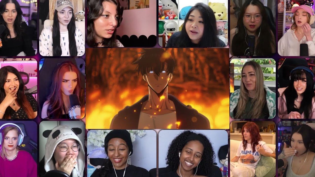 [GIRL REACT] Solo Leveling Season 2 Episode 12 MEGA Girl Reaction Mashup