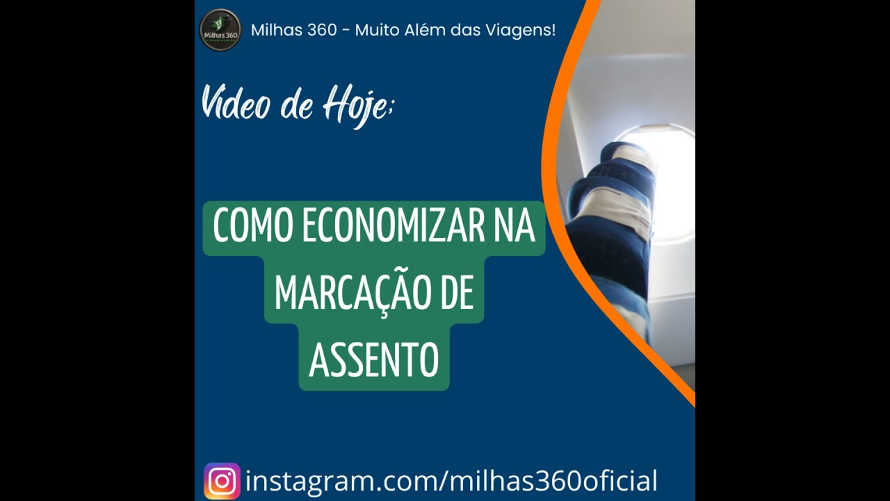 Como economizar na Marcação de Assento