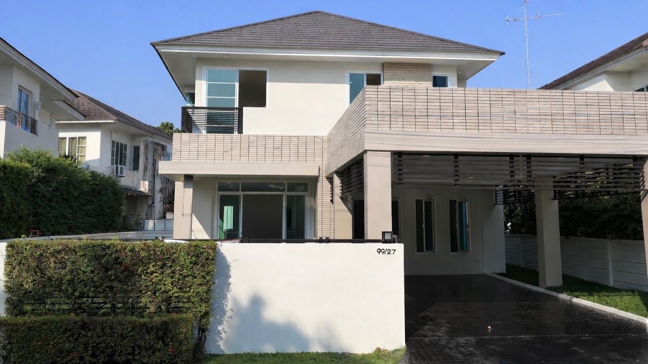 ขาย 7.79 ล้าน บ้านเดี่ยว D’HABITAT (ดี ฮาบิแทท) ราชพฤกษ์ | ฟังชั่น 4 นอน 3 น้ำ 2 จอด 80.9 ตร.ว.