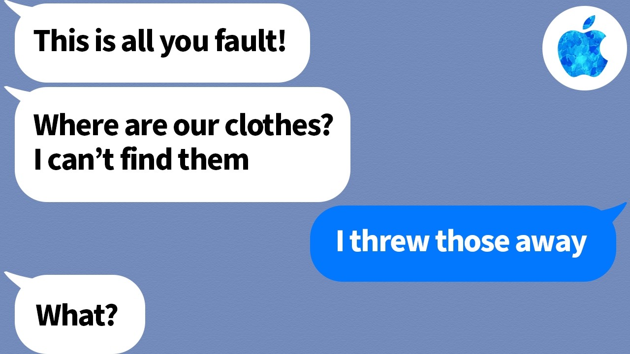 【Apple】My wife accidentally texted me... instead of the man she was cheating with